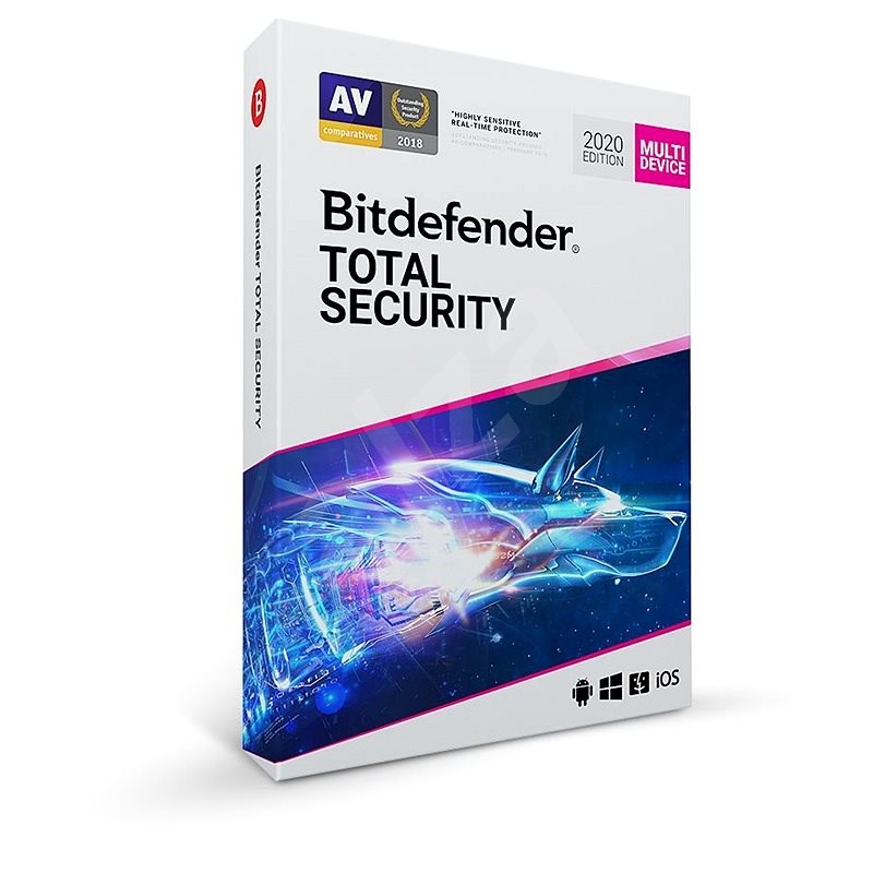 Bitdefender Total Security 5 dispositivos por 1 año